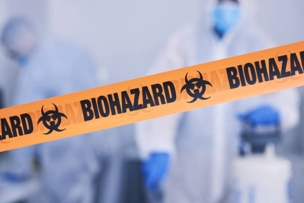 Professional Infectious Disease Decontamination technician working in Loudon, NH
